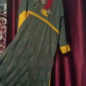 Kurta With Yellow Leggings