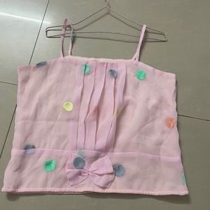 Girls Crop Top