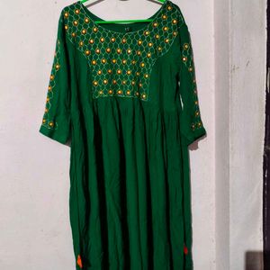 Floral Short Kurti