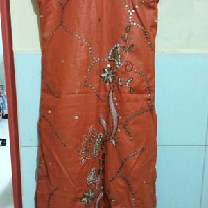 Kurti Coral Color - Offer Top