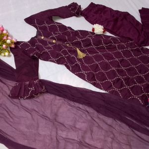 It's Is A Very Pretty Purple Colour Kurta