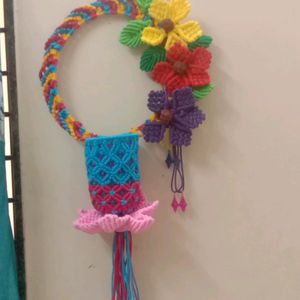 Macrame Flower Wall Henging