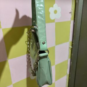 Mint green Shoulder Bag