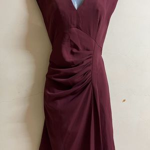 Korean Marron Designer One Piece