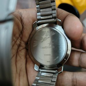 Fastrack Silver Dial Stainless Steel Watch ⏩ ⌚