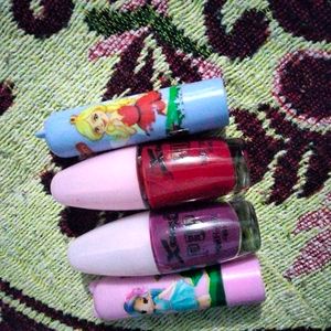 Combo Of 2 Nail Polish And Lip Gloss