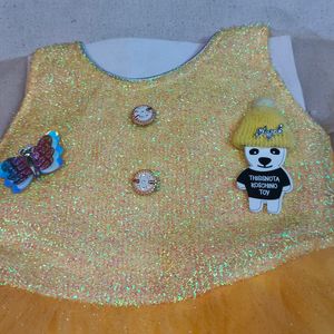 Net Frock For 6 To 12 Month