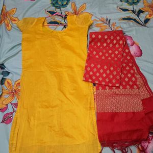 Mustard Yellow Women Suit