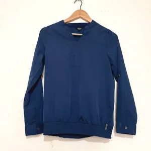 Roadster Blue Rolled Sleeves Shirt