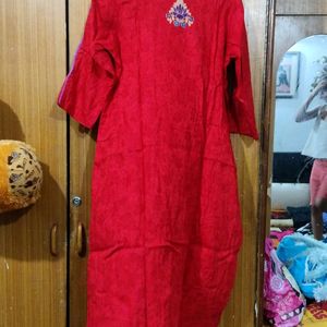 Red Kurta