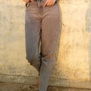 Charcoal Baggy Jeans