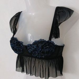 SEXY MESS RUFFLE BRALETTE