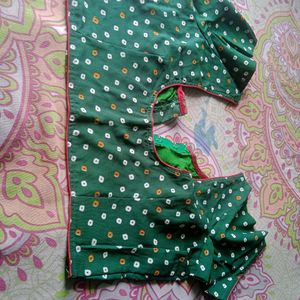 Green Diginer Blouse