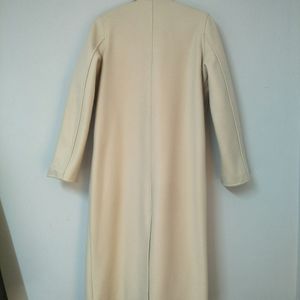 Beige Overcoat