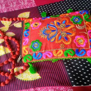 Multicolored Rajasthani Sling Bag