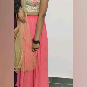 pink Lehnga For Women