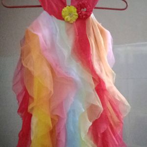 Rainbow Party Dress