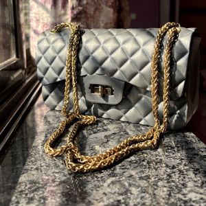 GREY SHOULDER BAG FOR WOMEN