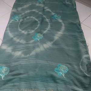 Daily Use Print With Worked Saree