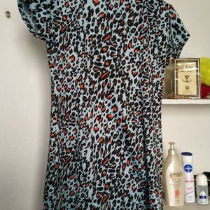 Cheetah Print Dress