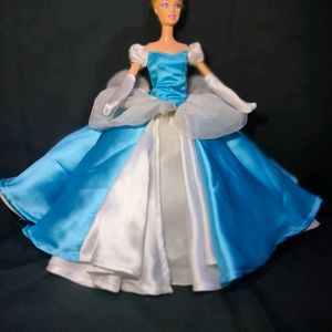 Cindrella Gown For Barbie Doll