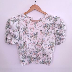 Floral Printed Crop Top (Women)