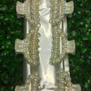 Korean Pearl Clips(pack Of 6)