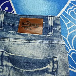 Roadster Men Blue Shaded Jeans