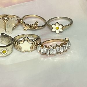 Set Of 6 Rings