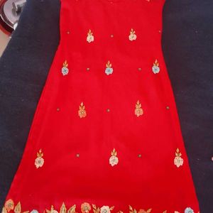 Red Kurti For Women