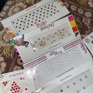 Set Of 7 Beautiful Bindi