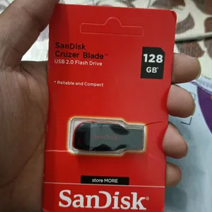 SanDisk New Pendrive 128gb With 5year Warranty 💯