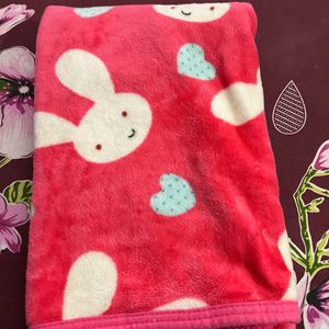 Baby Blankets Pink With Rabbit 🐰 Wholebody