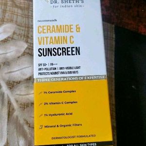 Dr Seth Vitamin C 80 G Sunscreen New Sealed Pack