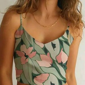 Stylish Camisole Print Top