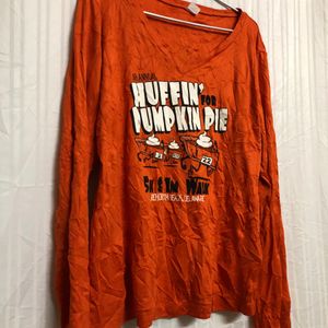 Sport-Tek Orange Long Sleeve T Shirt