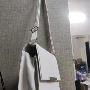 Cute White Sling Bag