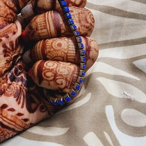 Blue Stone Strechable Bracelet