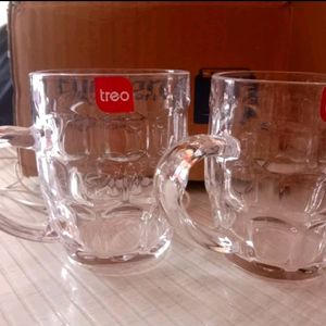 Beer Mug Glass Pack Of 2