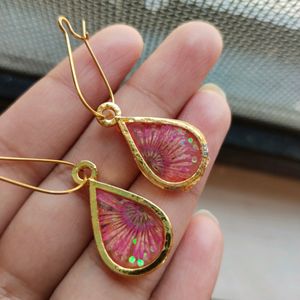 Botanical Jewellery/ Real Flowers Earrings