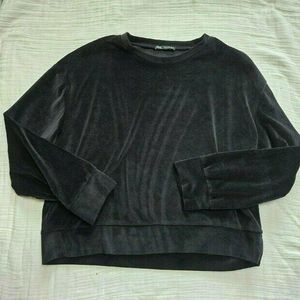 Zara Sweatshirt Velvet