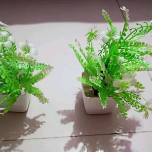 Artificial Flower With Pot