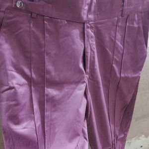 Formal pant, Purple Colour