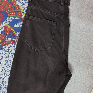 Black Rhinestone Jeans