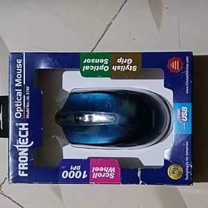 Frontech Wired Optical Mouse 3 Buttons USB