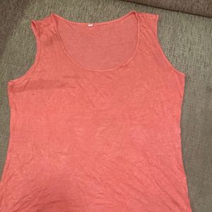 Orange Razorback Top Gym Wear