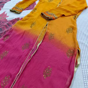 Front Slit Designer Kurta