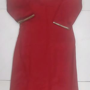 Festive Wear Rich Maroon Kurta