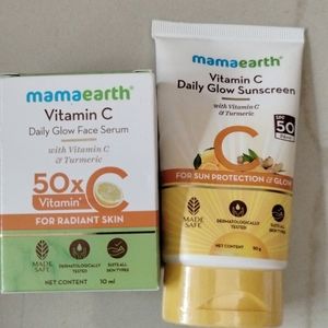 Vitamin C Sunscreen And Serum