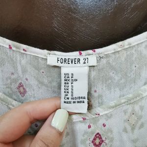 Forever 21 Cotton Dress Casual Wear